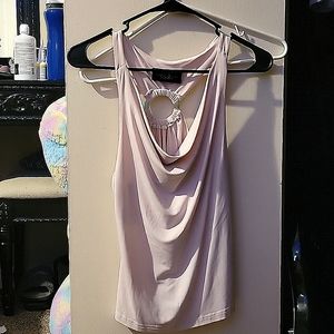 Pink halter top